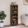 vidaXL Book Cabinet Honey Brown 50x35x154 cm Solid Wood Pine