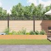 vidaXL Garden Raised Bed 970 x 100 x 36 cm Galvanised Steel