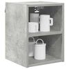 vidaXL Hanging Cabinet Concrete Grey 30 x 29.5 x 40 cm Engineered Wood