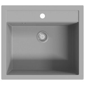 vidaXL Kitchen sinks Granite Grey
