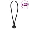 vidaXL Bungee Cords with Balls 25 pcs 21 x 0.5 cm