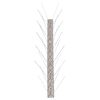 vidaXL 4-row Stainless Steel Bird & Pigeon Spikes Set of 20 10 m