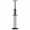 vidaXL Trade Show Displays Black 26.5 x 26.5 x 127 cm Steel