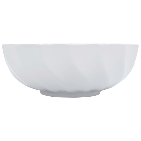 vidaXL Wash Basin 46x17 cm Ceramic White
