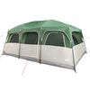 vidaXL Family Tent Cabin 10-Person Green Waterproof