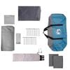 vidaXL Family Tent with Roof Blue and Grey 576 x 325 x 213 cm