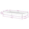 vidaXL Bed Frame without Mattress Solid Wood 90x200 cm
