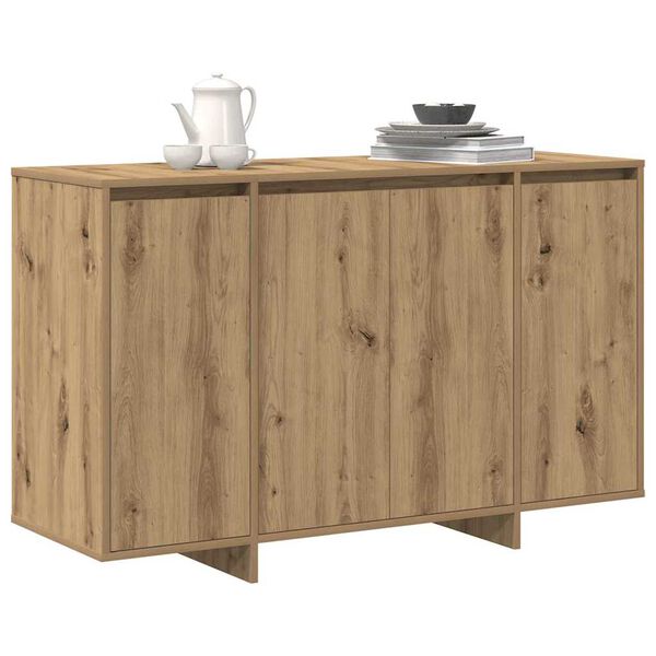 vidaXL Sideboard Artisan oak 120 x 41 x 75 cm Engineered wood
