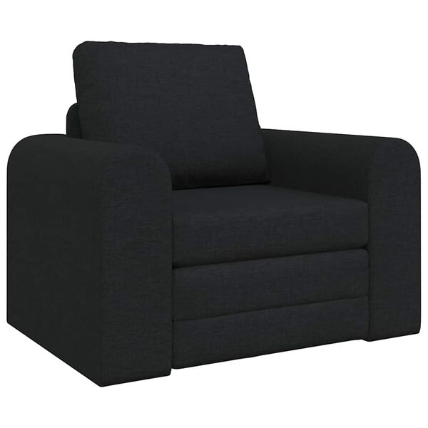 vidaXL Sofa Bed Black 98 x 71 x 83 cm Velvet