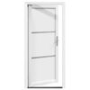 vidaXL Front Door White 98 x 208 cm PVC