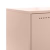 vidaXL Highboard Pink 68.5x38.5x107 cm Steel