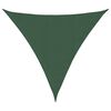 vidaXL Sunshade Sail Oxford Fabric Triangular 3.6x3.6x3.6 m Dark Green