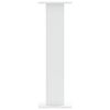 vidaXL Speaker Stands 2 pcs White 30x30x95 cm Engineered Wood