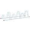 vidaXL Bicycle Stand for 6 Bikes Floor Freestanding Galvanised Steel