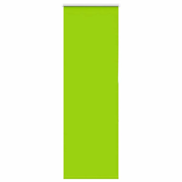 vidaXL Roller Blind Blackout Leaves Green 40x150 cm Fabric Width 35.7 cm Polyester