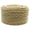 vidaXL Boat Rope 16 mm 25 m Natural