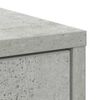 vidaXL Sideboard with Drawers and Doors Concrete Grey 73x31x90 cm