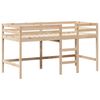vidaXL Loft Bed with Ladder and Roof without Mattress 80x200 cm