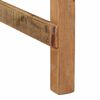vidaXL Dining Table Brown 60 x 55 x 76 cm Solid reclaimed wood