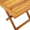 vidaXL Garden Side Table 40x40x40 cm Solid Wood Acacia