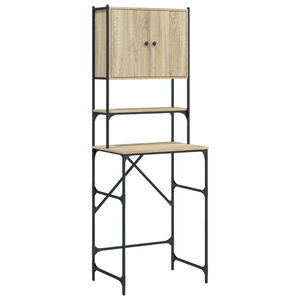 vidaXL Washing Machine Cabinet Sonoma Oak 68x48.5x194 cm
