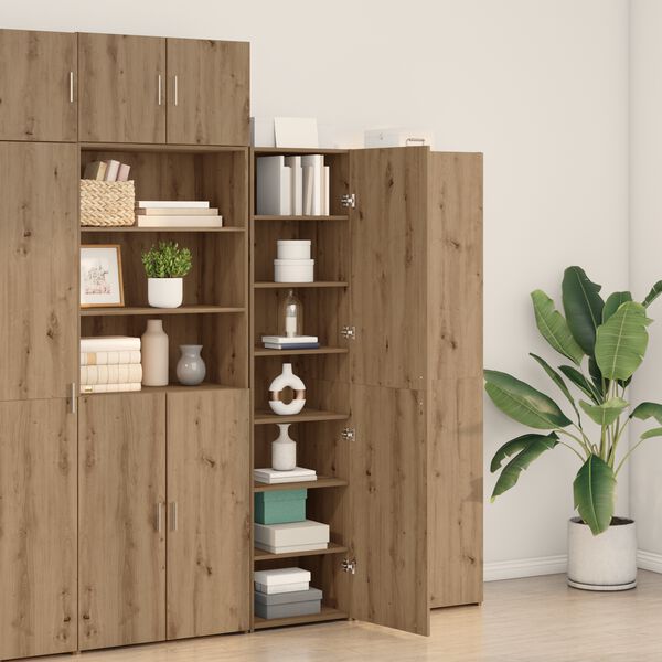 vidaXL Highboard Artisan Oak 45 x 42.5 x 185 cm