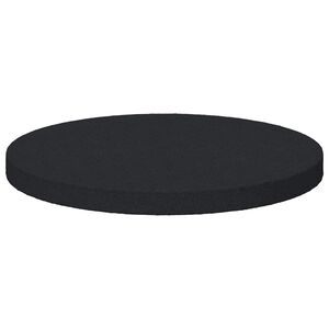 vidaXL Furniture Feet Pads 2 pcs Black &Oslash; 30 x 2 mm EVA