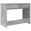 vidaXL Desk with Drawer Concrete Grey 100 x 50 x 78 cm Engineered Wood