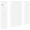 vidaXL Wall-Mounted Coat Rack White 96 x 1.5 x 90 cm Engineered wood