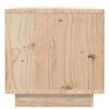 vidaXL Bedside Cabinet 40x34x35 cm Solid Wood Pine