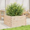 vidaXL Garden Planter 80x80x46 cm Solid Wood Pine