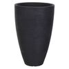 ProGarden Flower Pot Ribbed 40x60 cm Anthracite