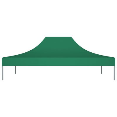 vidaXL Party Tent Roof 4x3 m Green 270 g/m²