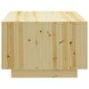 vidaXL Coffee Table 110x50x33.5 cm Solid Firwood