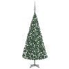 vidaXL Artificial Pre-lit Christmas Tree with Ball Set 500 cm Green