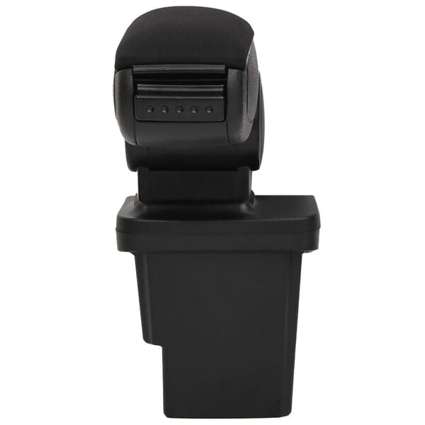 vidaXL Car Armrest Black 17x32x(37-53) cm ABS