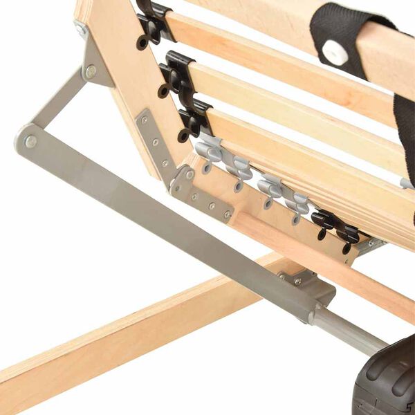 vidaXL Slatted Bed Base Brown 70 x 190 cm Solid Beech Wood