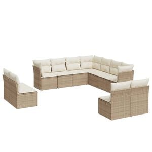 vidaXL Garden Sofa Set | Beige
