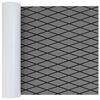 vidaXL Boat Mat Harlequin Light Grey with Black 190 x 70 x 0.5 cm EVA