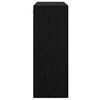 vidaXL Hanging Wall Cabinet Black 69.5 x 34 x 90 cm Engineered wood