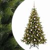 vidaXL Artificial Christmas Tree with Bauble 180 cm 300 LEDs