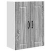 vidaXL Dishwasher Panel Kalmar Grey Sonoma 60 x 31 x 80 cm