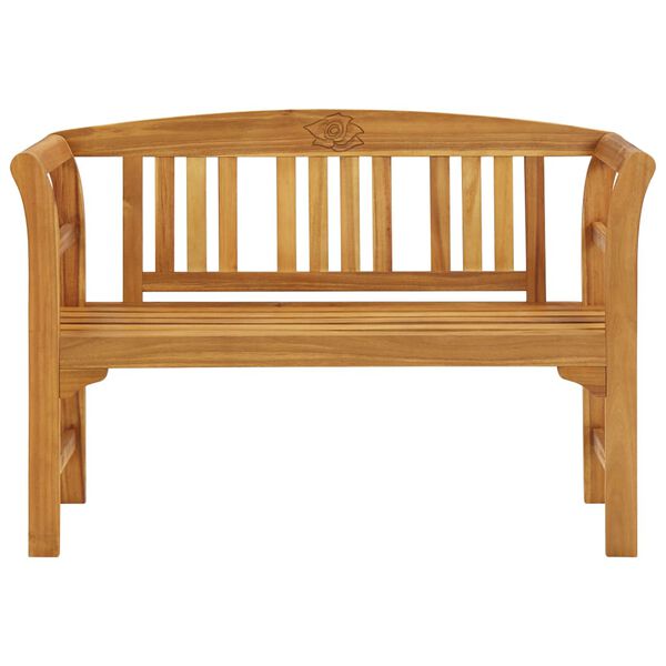 vidaXL Garden Bench 120 cm Solid Acacia Wood