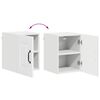 vidaXL Kitchen Cabinet Kalmar White 30 x 31 x 40 cm Engineered Wood