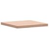 vidaXL Table Top 60x60x4 cm Square Solid Wood Beech