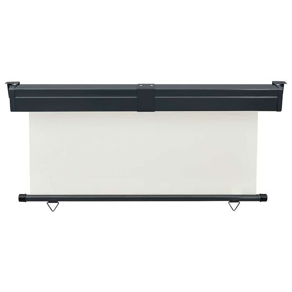 vidaXL Balcony Side Awning 165x250 cm Cream
