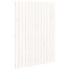 vidaXL Wall Headboard White 82.5x3x110 cm Solid Wood Pine