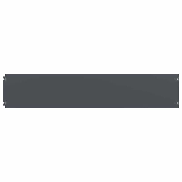 vidaXL Lawn Edgings 10 pcs Anthracite 20x103 cm Cold-rolled Steel