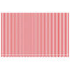 vidaXL Replacement Fabric for Awning Red and White Stripe 5x3 m
