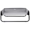 vidaXL Dog Bed Light grey S Oxford Fabric and Steel